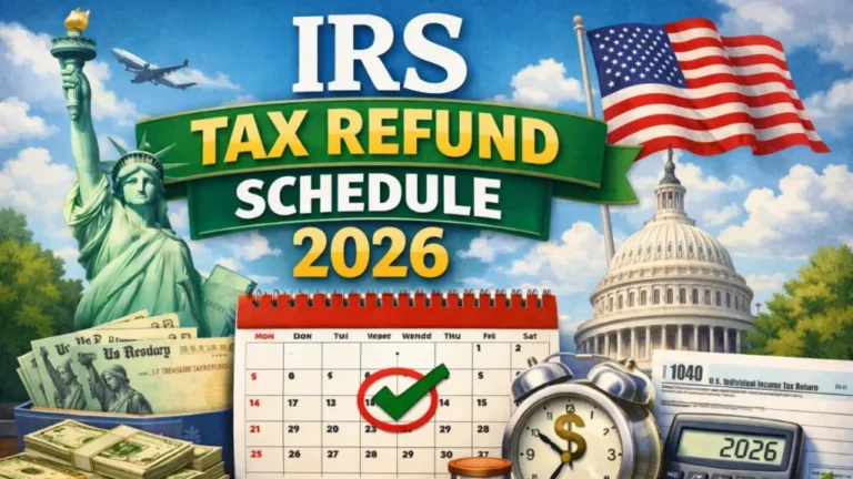 IRS Tax Refund Schedule 2026